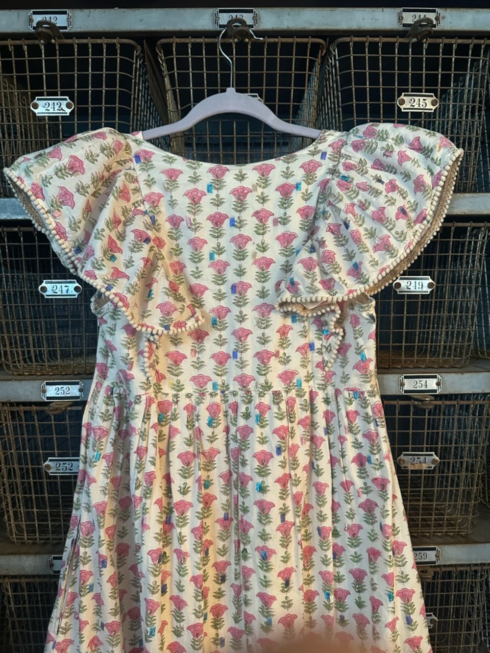SAYLOR Multi Darya Cherry Blossom Maxi Dress Size Small 38500 - Picture 15 of 16